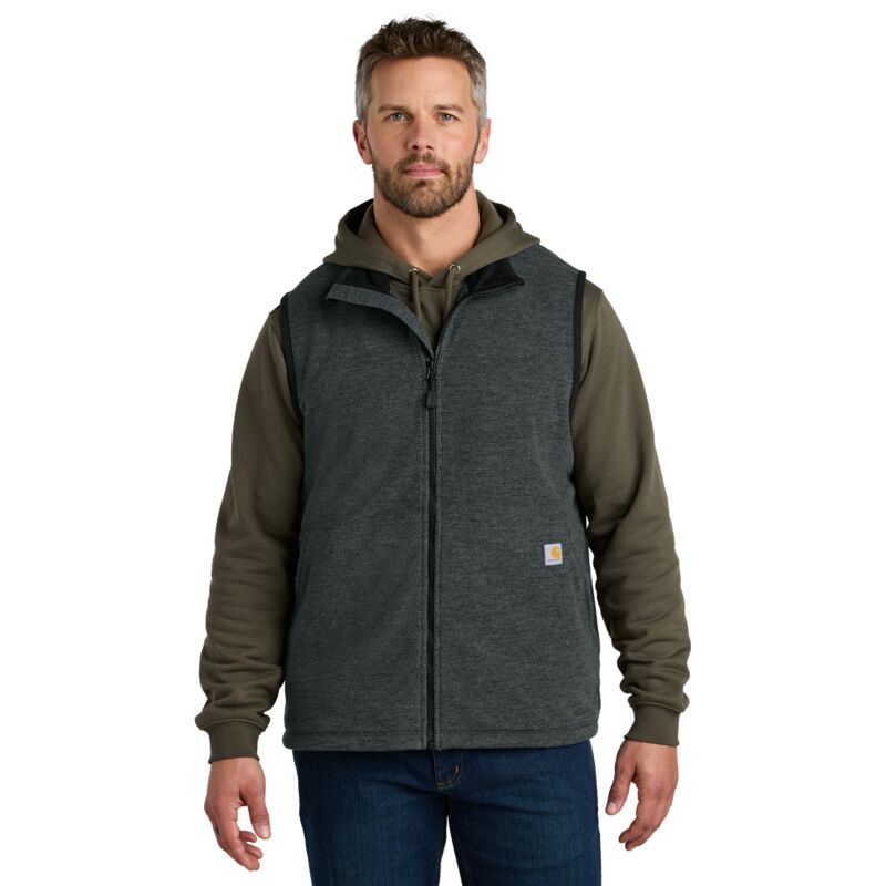 Textured Fleece Vest Thumbnail