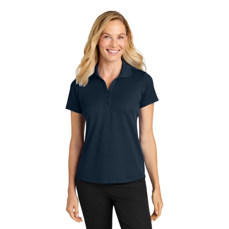 Women's Plaited Pique Polo Thumbnail