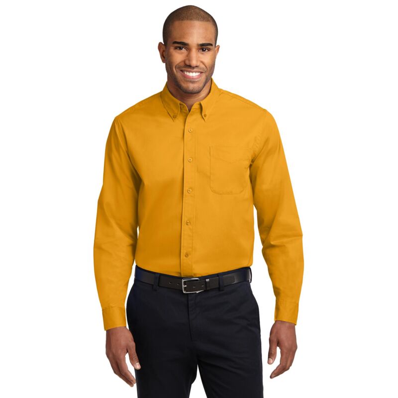 Extended Size Long Sleeve Easy Care Shirt Thumbnail