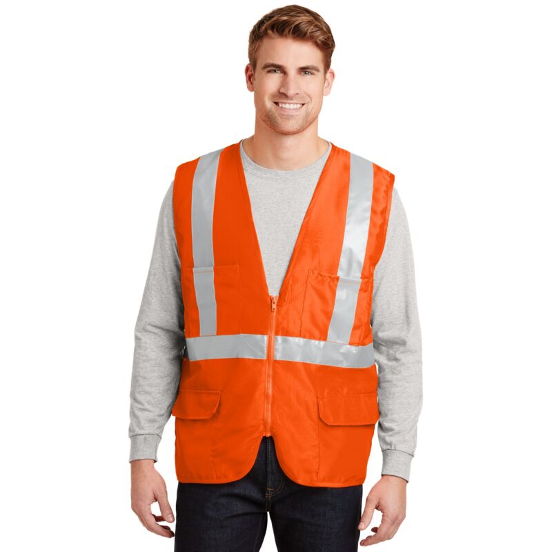 Ansi 107 Class 2 Mesh Back Safety Vest Thumbnail