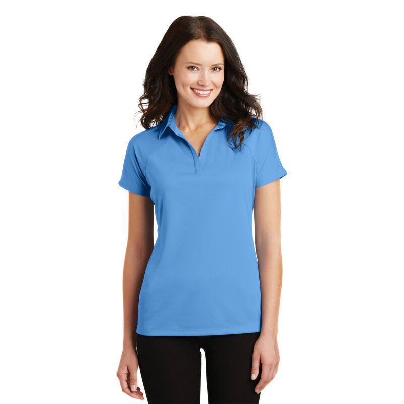 Ladies Crossover Raglan Polo Thumbnail