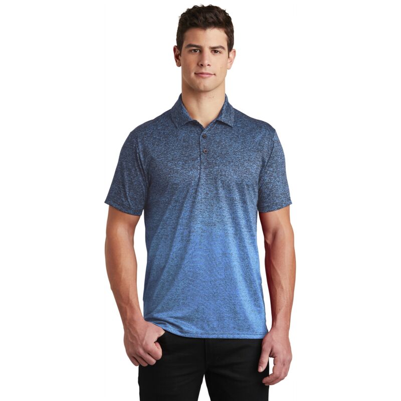® Ombre Heather Polo Thumbnail