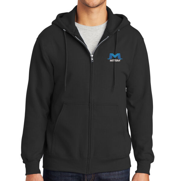 Fleece Full Zip Hooded Sweatshirt Thumbnail