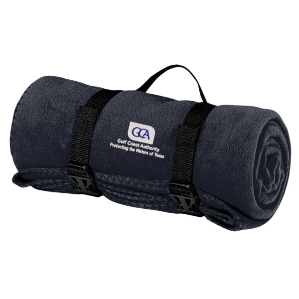 Value Fleece Blanket with strap Thumbnail