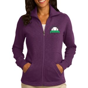 Ladies Slub Fleece Full Zip Jacket Thumbnail
