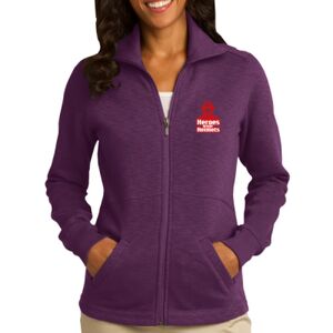 Ladies Slub Fleece Full Zip Jacket Thumbnail