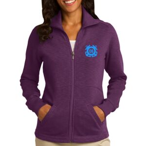 Ladies Slub Fleece Full Zip Jacket Thumbnail